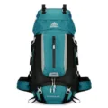 AZELA 60L zaino da trekking impermeabile all'aperto grande capacita per viaggi sport. - 60L / Blu lago