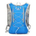 Blue hydration running backpack lightweight marathon cycling sports outdoor mountaineering bag - 5l / Blue