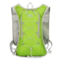 Lightweight green hydration running backpack with breathable mesh straps for outdoor sports. - 5l / Green