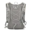Grey running hydration backpack lightweight cycling vest breathable outdoor sports bag - 5l / Gray