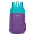 Lightweight outdoor backpack dual-color camping daypack foldable casual sports bag for travel - Below 20L / Deep purple