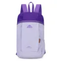 Lightweight purple folding outdoor backpack casual sports daypack for camping hiking travel - Below 20L / Light Purple