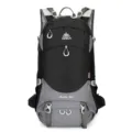 Azela 36L black and grey outdoor sports mountaineering hiking backpack multifunctional bag - Black