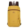 Azela yellow lightweight casual outdoor sports backpack, large capacity foldable daypack variant. - Below 20L / Yellow