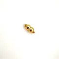 Premium gold magnetic clasp for pearl necklaces, durable metal ball jewelry connection parts. - 7mm Gold
