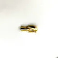 Gold plated elephant nose DIY jewelry clasp connector for necklaces and bracelets making. - L / Gold