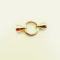 DIY metal jewelry clasp round spring buckle for necklace bracelet hat apparel accessory - Round Snap Clasp / 16mm / Gold