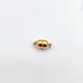 Gold magnetic clasp for pearl necklace bracelet, durable metal jewelry connecting parts. - Gold 8mm