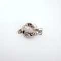 Copper gold-plated flower necklace clasp jewelry accessory for DIY bracelet making. - F231 Camellia Floral Clasp