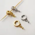DIY universal buckle connector for pearl necklaces and sweater chains, jewelry making findings. - + Pendant White