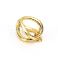 Gold plated pearl necklace clasp connector jewelry making findings front clasp replacement component - L / Gold