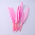 Pink DIY decorative feathers for handmade craft wedding accessories wing pen material. - Pink