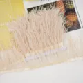 Ostrich feather trim fringe ribbon apparel sewing craft decorative accessory 1 meter length. - 04