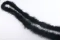 Black feather boa for Christmas decoration, party costume dress up, and craft DIY projects. - Black - Approx. 2m (1 Piece)