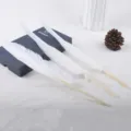 White goose feathers DIY craft materials for feather pens and wings decoration supplies - White
