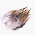 Natural Mixed Color Feathers Craft DIY Dream Catcher Feather Clothing Decoration Accessories 100pcs - No. 2 Red Luhua Tip (Natural Color)