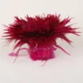 Accessoire de plume rouge DIY décoration de cheveux fait main attrape-rêves variante - Rose rouge