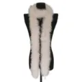 Fluffy pink feather boa scarf for costume party, festival decoration, and stylish apparel accessory. - Pale Dusty Pink