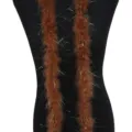 Boa de Plumas de Pavo Marron con Ribete Brillante de Oropel para Artesania y Decoracion - Café Oscuro
