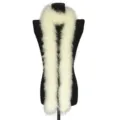 White feather boa fluffy feather strip thick party fashion clothing accessory 1pc - Beige