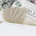 Ribete de plumas de avestruz con cinta para costura de vestido de novia accesorios DIY. - 94