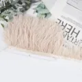 Flecos de plumas de avestruz para coser vestido de novia accesorios de ropa cinta manualidades - 123