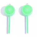Acrylic lemon slice lollipop pendant colorful fruit charm DIY keychain bag accessory - Green