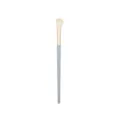 Großer angewinkelter Halbfächer-Make-up-Pinsel Nasen-Contouring-Highlighter hellblauer Griff - Blau