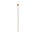 Witte handgreep schuine eyeliner kwast, nauwkeurig professioneel make-up hulpmiddel. - Porseleinwit Grote Mesvormige Wenkbrauwborstel