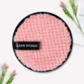 Rosa Plüsch Make-up Entferner Pad Gesichtsreinigungspuff flauschiger Schwamm Beauty Tool - Ananas-Gitter / 12cm / Rosa