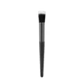 Flat Top Foundation Brush Black Handle Professional Makeup Tool for Blending Contour Highlighter - Stippling Brush #12 / S