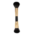 Pinceau de maquillage double embout professionnel pour fond de teint et fard à joues. - Pinceau à Double Extrémité Large pour Blush et Poudre