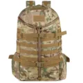 Detailansicht des taktischen Rucksacks Camouflage MOLLE Gurtband Outdoor Sport Rucksack - 36-55L / CP-Tarnung