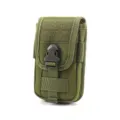 Armeegrüne taktische Gürteltasche Molle EDC Tasche für Outdoor Wandern Camping Sport Ausrüstung. - Armeegrün