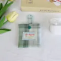 Groene ruitjes oortelefoon tasje mini portemonnee draagbare retro ruit opbergtasje leuk - Groen-wit Geblokt