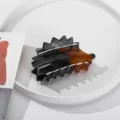 Pince à cheveux acétate hérisson jolie barrette griffe de cheveux pour coiffure quotidienne - Hérisson