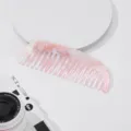 Rosa Acetat Haarkamm Vintage minimalistisches Haarstylingwerkzeug fuer Damen Alltag. - Rosa