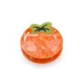 Acetat Frucht Haarklammer Orange Tomate Design Haarkralle Haarschmuck für Damen Frisur - Einzelstück / Kaki Einzeln