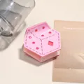 Rosa Würfel Haarklammer für Damen, süße Acryl Haarkralle für dickes Haar und modisches Styling. - Roter Karo (Rosa Würfel)