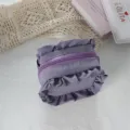 Lila Geraeschte Kosmetiktasche Suesse Make-up Tasche Tragbare Aufbewahrung Muenztasche - Lila