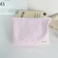 Pink star sequin makeup bag large capacity portable cosmetic pouch travel organizer for women - Makeup Bag / Pink