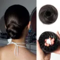 Detailed view of expandable hair bun maker, convenient bird nest claw clip for quick styling. - Calico