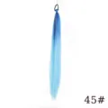 Synthetic hair extension blue ombre braid ponytail hairpiece 65cm for women fashion styling - Color Code 45 (Single Pack)