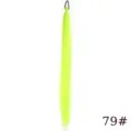 Synthetic hair extension braid neon yellow ponytail 65cm hairpiece product detail view. - Color Code 79 (Single Pack)