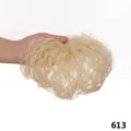 Blonde 613 curly hair toupee lightweight breathable top hairpiece for women daily wear - Regular Style (613)