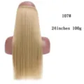 Synthetiki aorati proektisi mallion makria isia xanthi 24 intses 100g gia gynaikes - Ίσιο (01-107) / 1 Τεμάχιο / Ελαφρύ Χρυσό