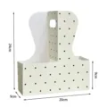 Polka dot portable flower box cup holder paper packaging gift box for DIY bouquet arrangement - Polka Dot Beige / 10 Pieces Pack