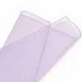 Light purple floral wrapping mesh organza stiff gauze for DIY bouquet flower packaging. - Pack of 5 / Light Purple