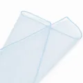 Light blue sheer mesh fabric for flower bouquet wrapping and floral arrangement packaging - Pack of 5 / Sky Blue