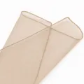 Semi-transparent stiff mesh floral wrapping yarn, champagne color, ideal for bouquet packaging. - Pack of 5 / Khaki